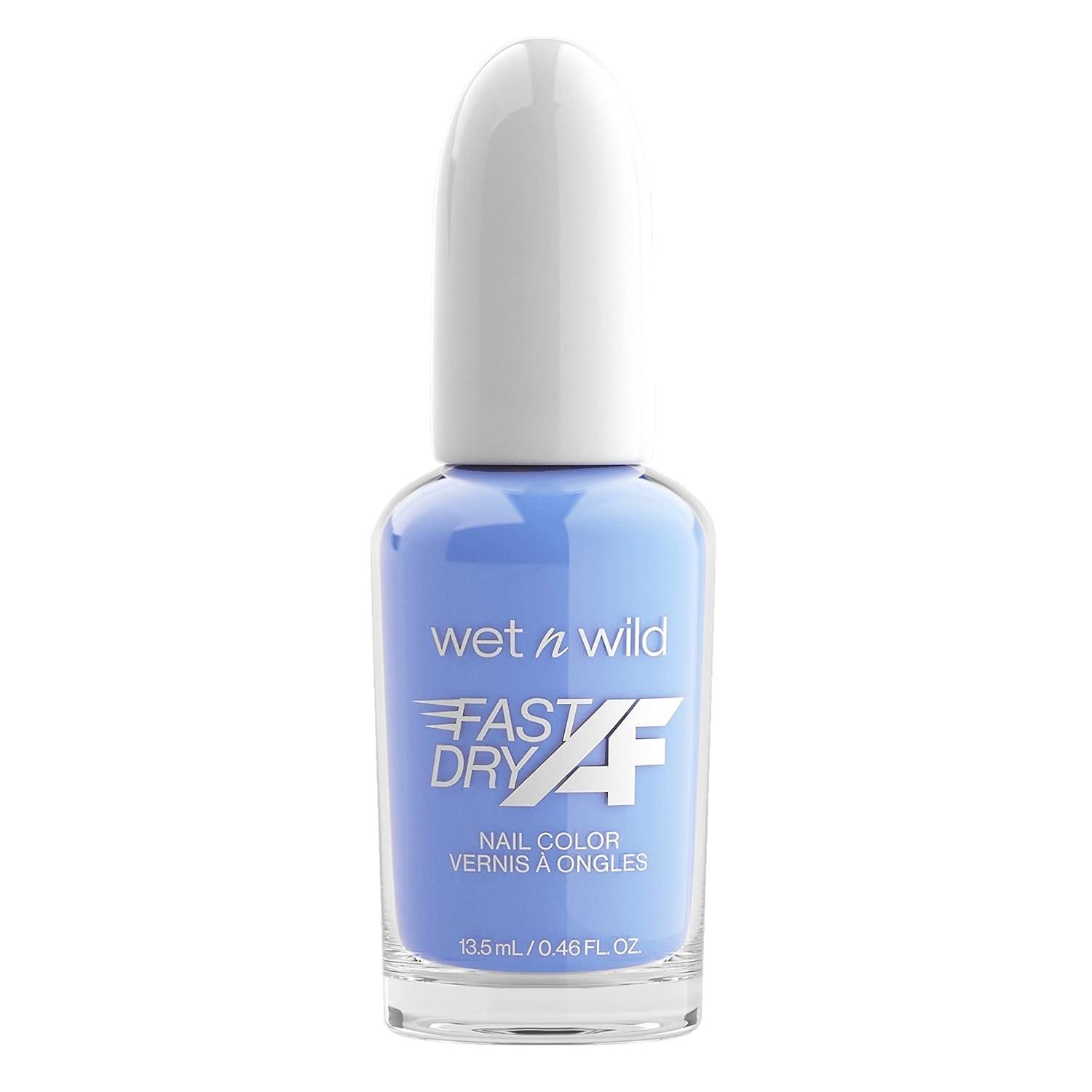 wet n wild Fast Dry AF Nail Polish, Quick 40 Second Dry Time, Long Lasting High-Shine – Red Light District(Sin-derella)