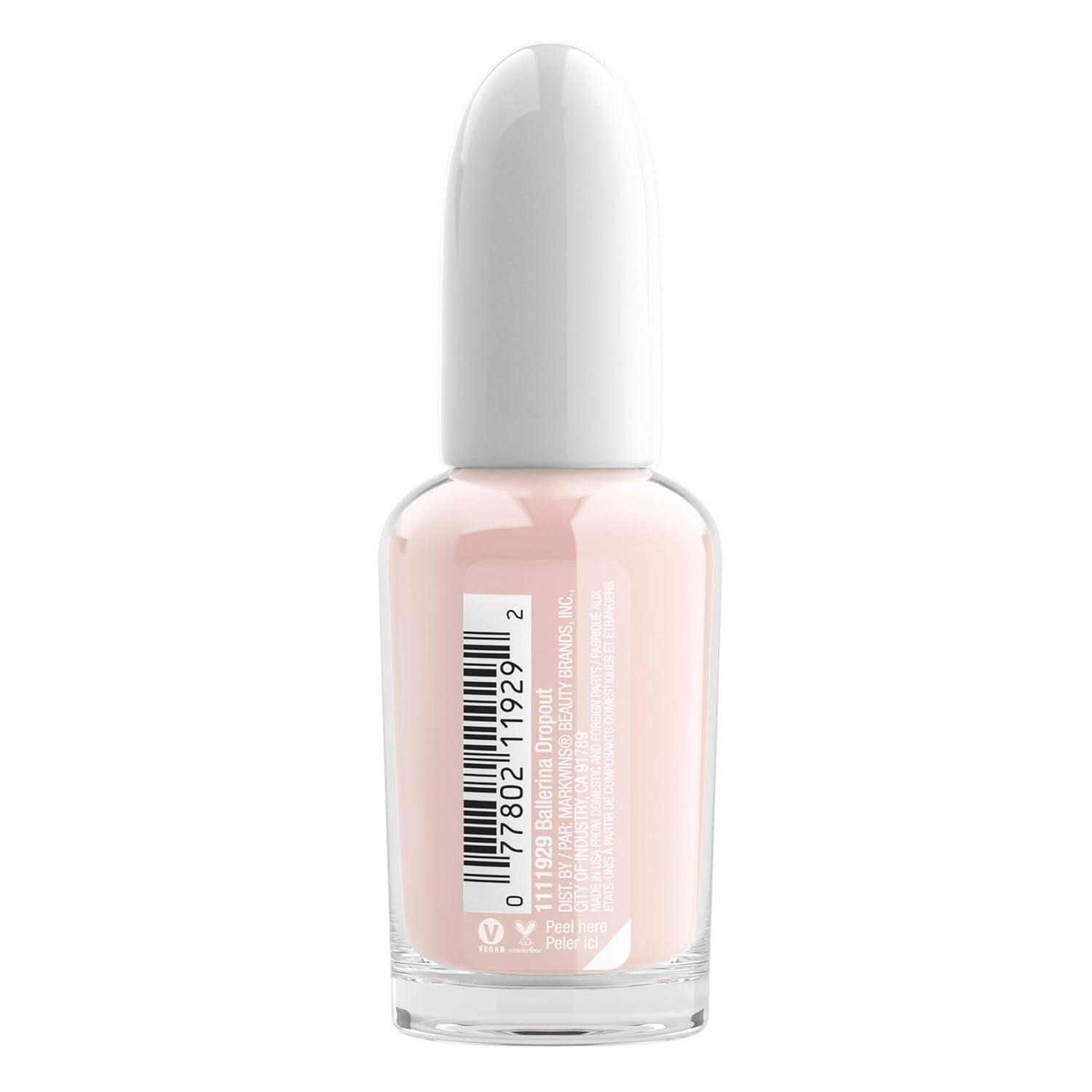 wet n wild Fast Dry AF Nail Polish, Quick 40 Second Dry Time, Long Lasting High-Shine – Red Light District(Ballerina Dropout)