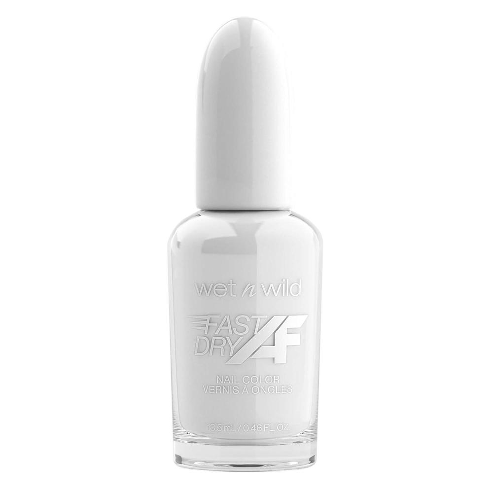 wet n wild Fast Dry AF Nail Polish, Quick 40 Second Dry Time, Long Lasting High-Shine – Red Light District(Lovey Dove-y)