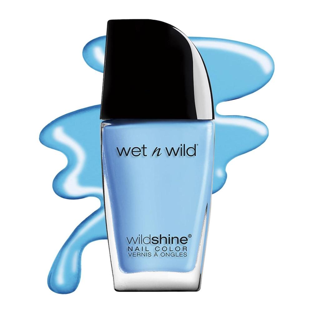 wet n wild Wild Shine Nail Polish, Clear Nail Protector(Putting on Airs)