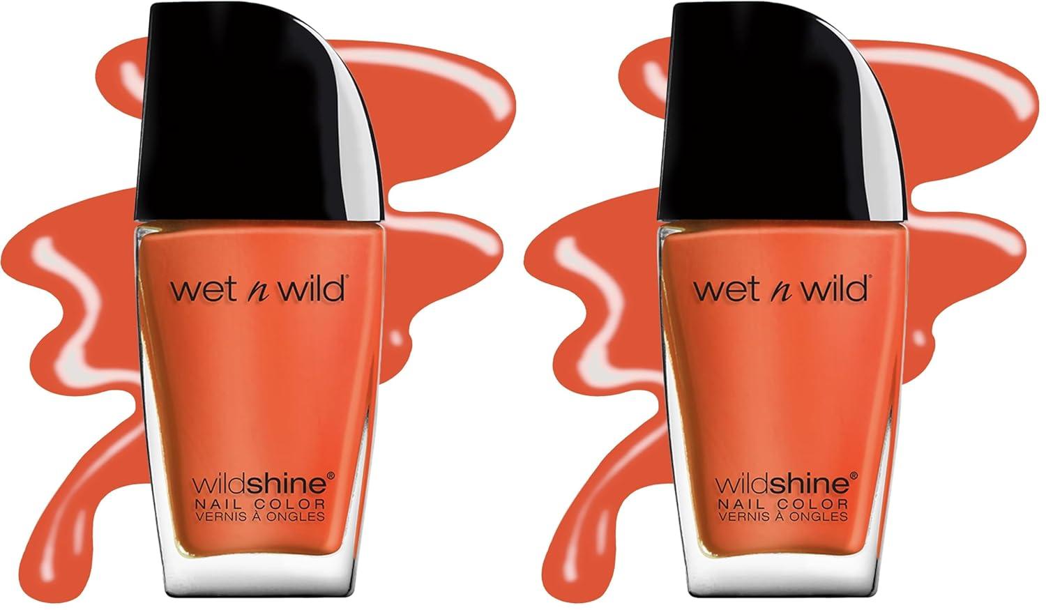 wet n wild Wild Shine Nail Polish, Clear Nail Protector(Nuclear War)