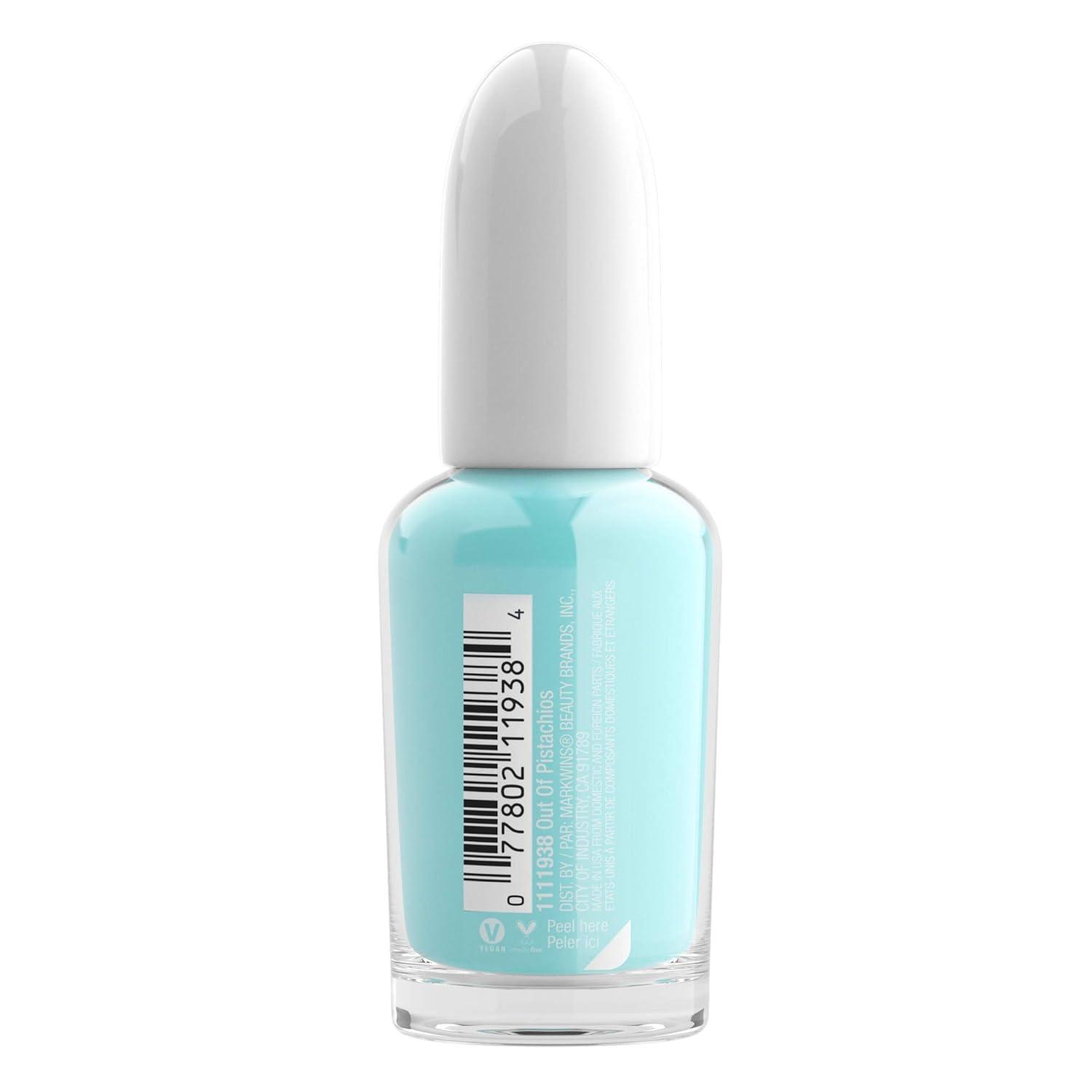 wet n wild Fast Dry AF Nail Polish, Quick 40 Second Dry Time, Long Lasting High-Shine – Red Light District(Out Of Pistachios)