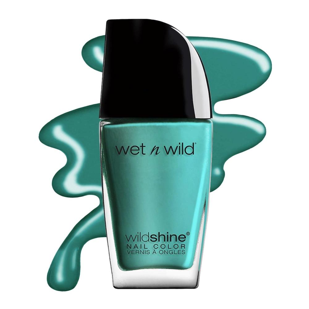 wet n wild Wild Shine Nail Polish, Clear Nail Protector(Be More Pacific)