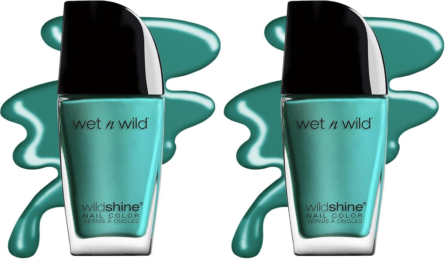 wet n wild Wild Shine Nail Polish, Clear Nail Protector(Be More Pacific)