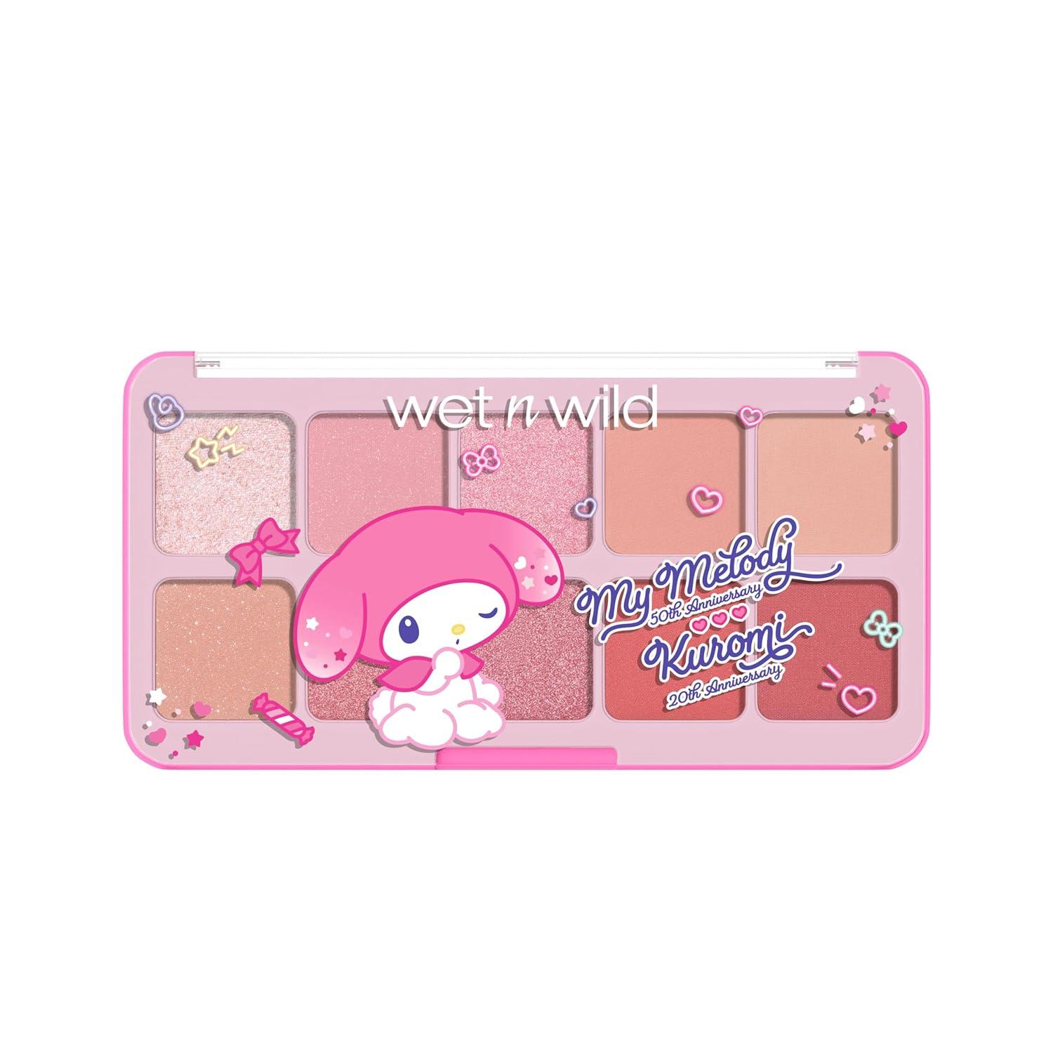 wet n wild My Melody and Kuromi Eye & Face Palette – Cozy Cuteness(Cozy Cuteness)