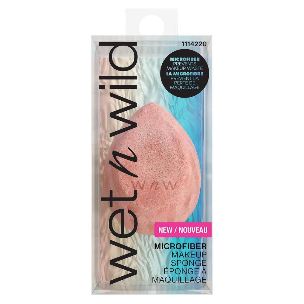 wet n wild Makeup Sponge – Low Product Absorption for Streak-Free Application, Effortless Blending Beauty for a Smooth Professional Looking Finish, Cruelty-Free & Vegan-Microfiber(Microfiber)