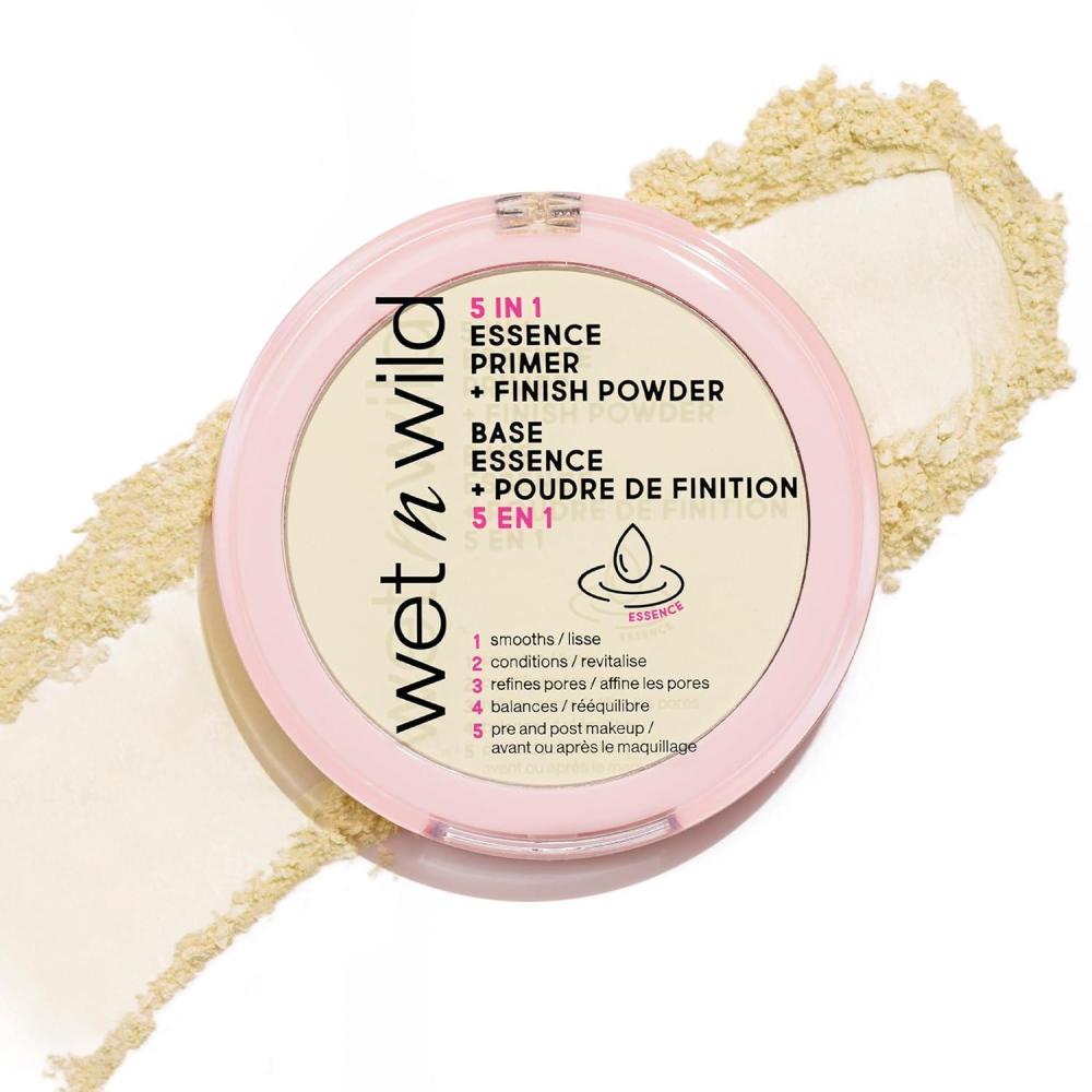 wet n wild 5 In 1 Essence Primer + Finish Powder(Off-White)
