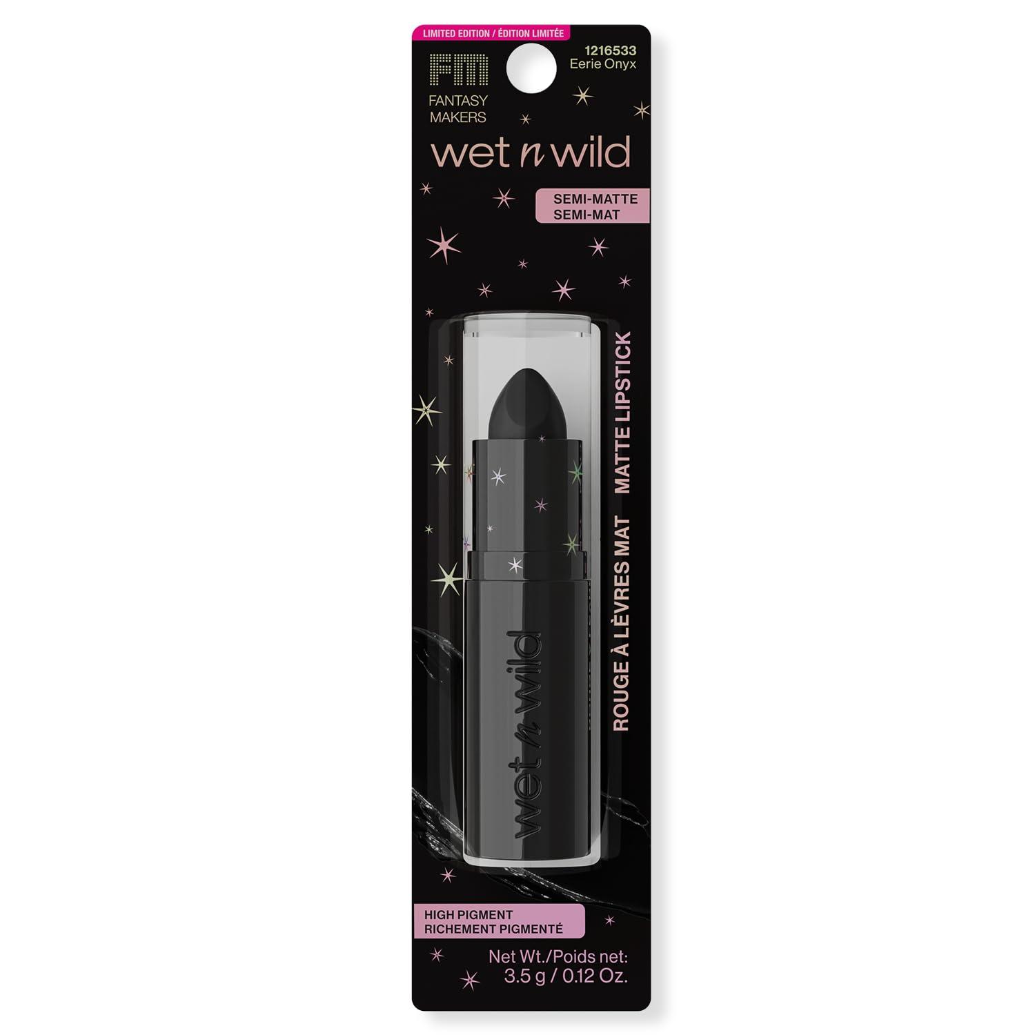 wet n wild Matte Lipstick – Eerie Onyx(Eerie Onyx(2024))