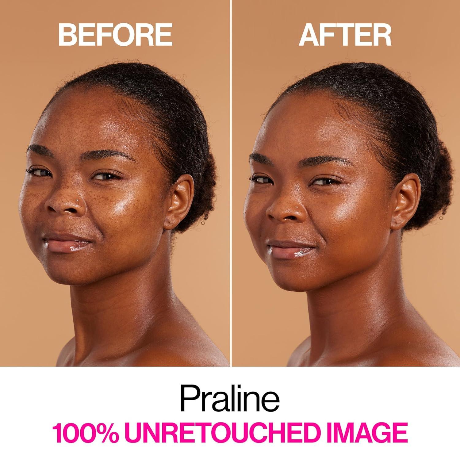 wet n wild Bare Focus Skin Tint, 5% Niacinamide Enriched, Buildable Sheer Lightweight Coverage, Natural Radiant Finish, Hyaluronic & Vitamin Hydration Boost, Cruelty-Free & Vegan – Fair Beige(Praline)