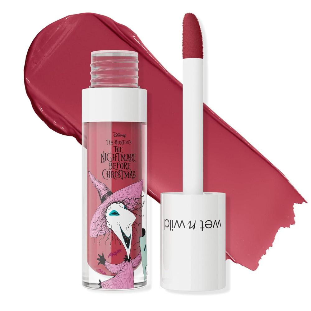 wet n wild Nightmare Before Christmas Lip & Cheek Color-On Lockdown(Shock Value)
