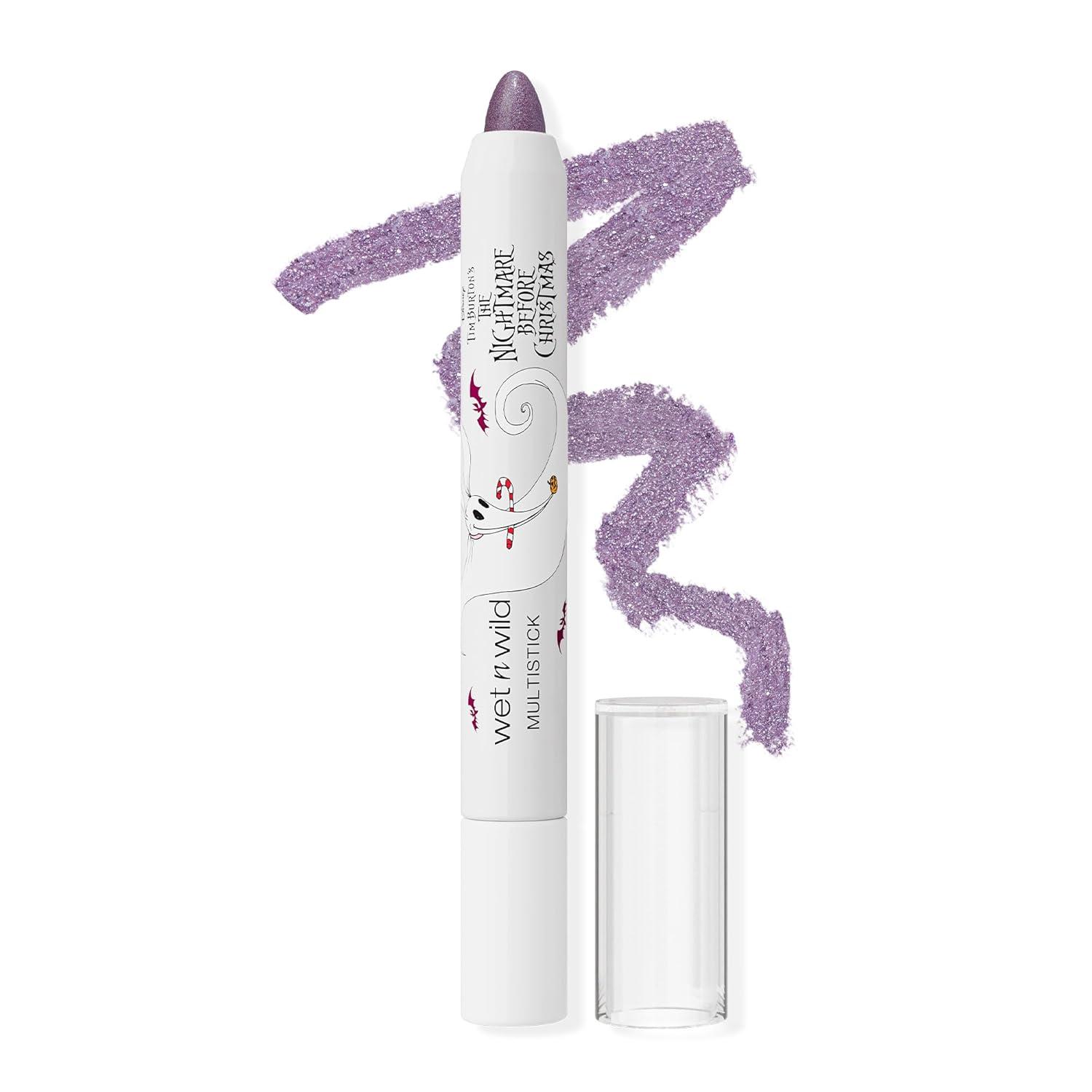 wet n wild Nightmare Before Christmas 2-Piece Multistick Set, Shimmer Finish for Eyes, Lips & Face, Nourishing Cream Formula, Cruelty-Free