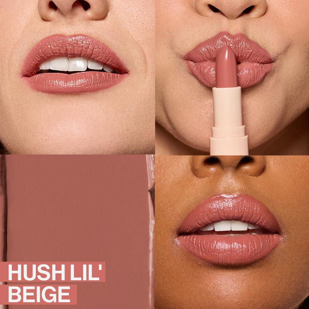wet n wild Matte Lipstick – Eerie Onyx(Hush Lil’ Beige)