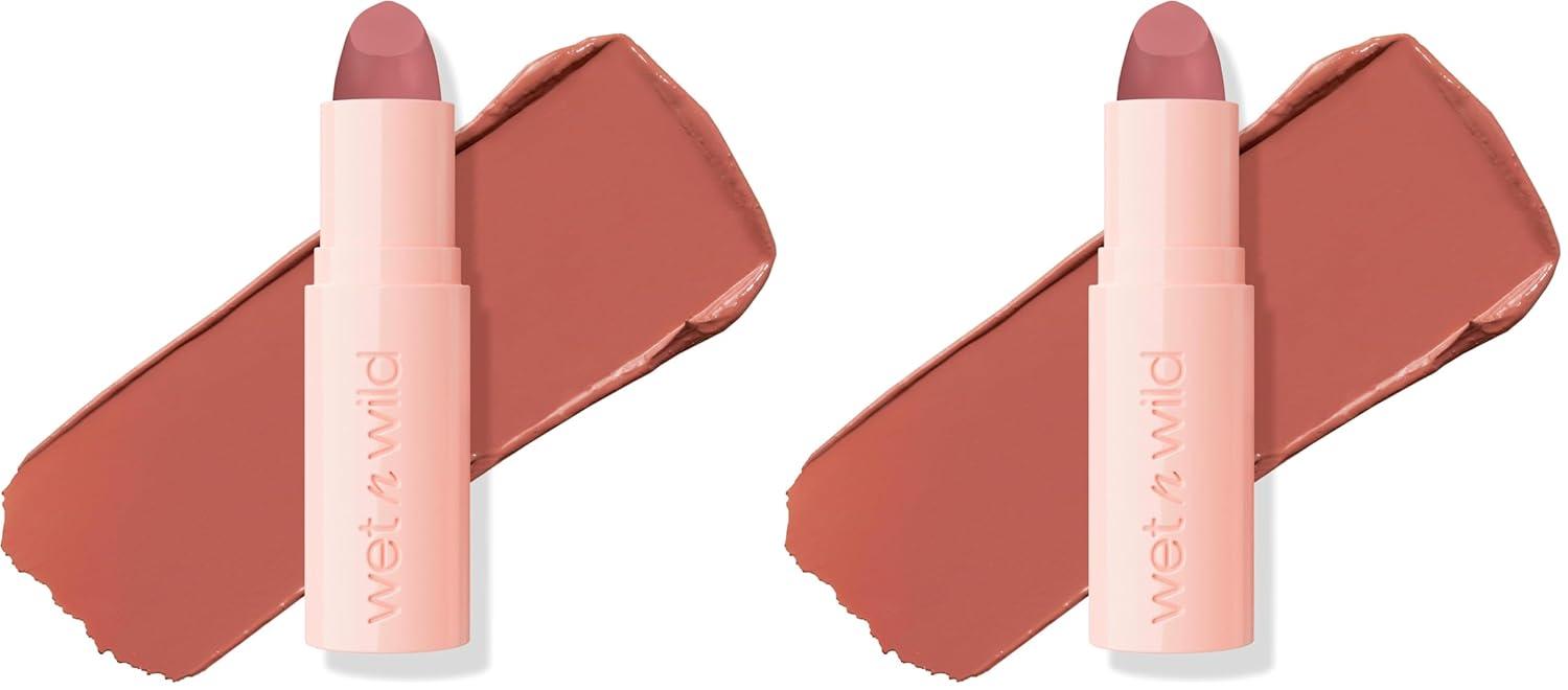 wet n wild Matte Lipstick – Eerie Onyx(Hush Lil’ Beige)