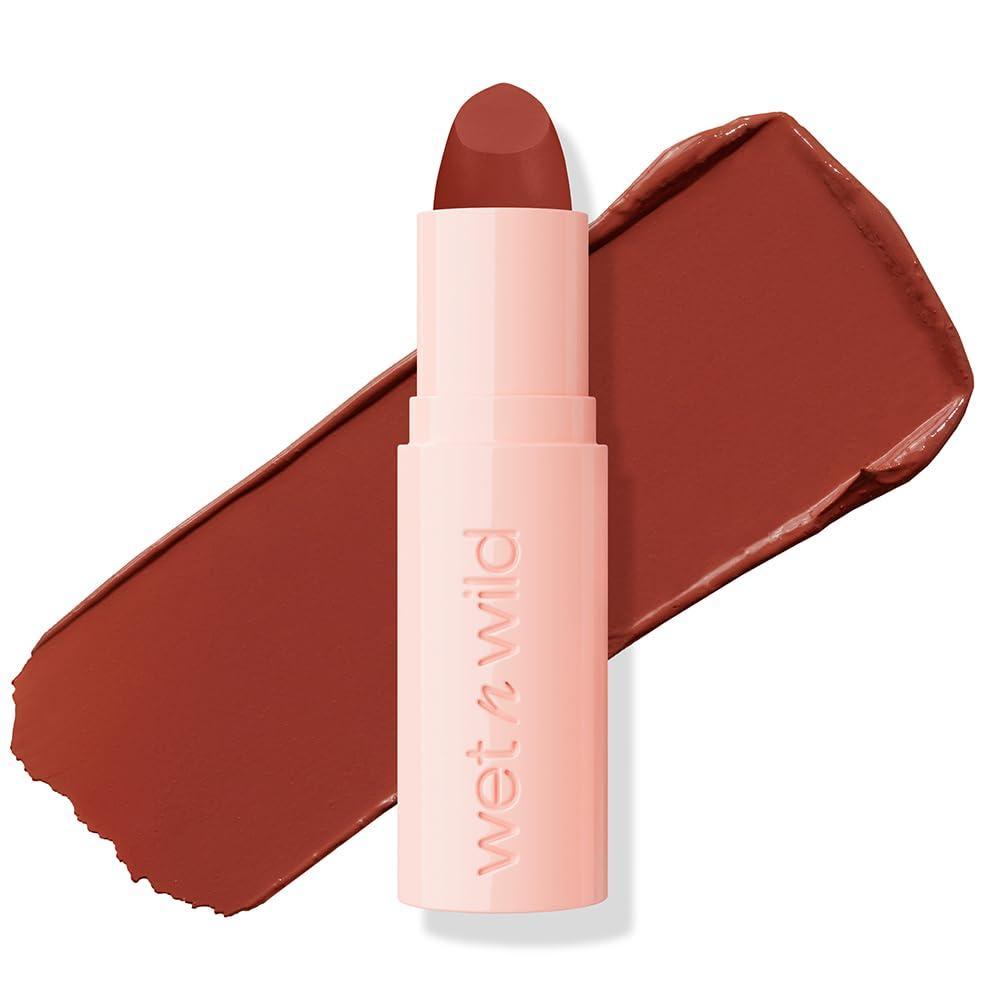 wet n wild Matte Lipstick – Eerie Onyx(Brandy Kiss)