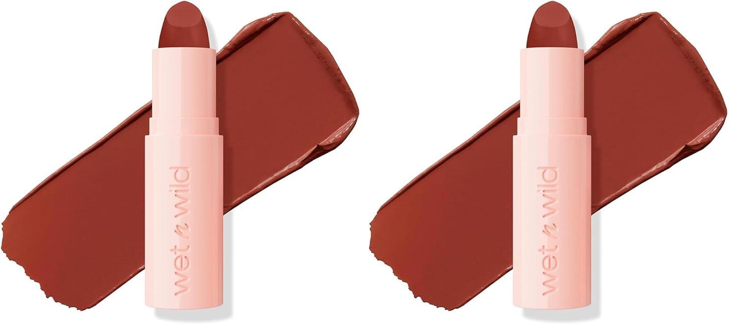 wet n wild Matte Lipstick – Eerie Onyx(Brandy Kiss)
