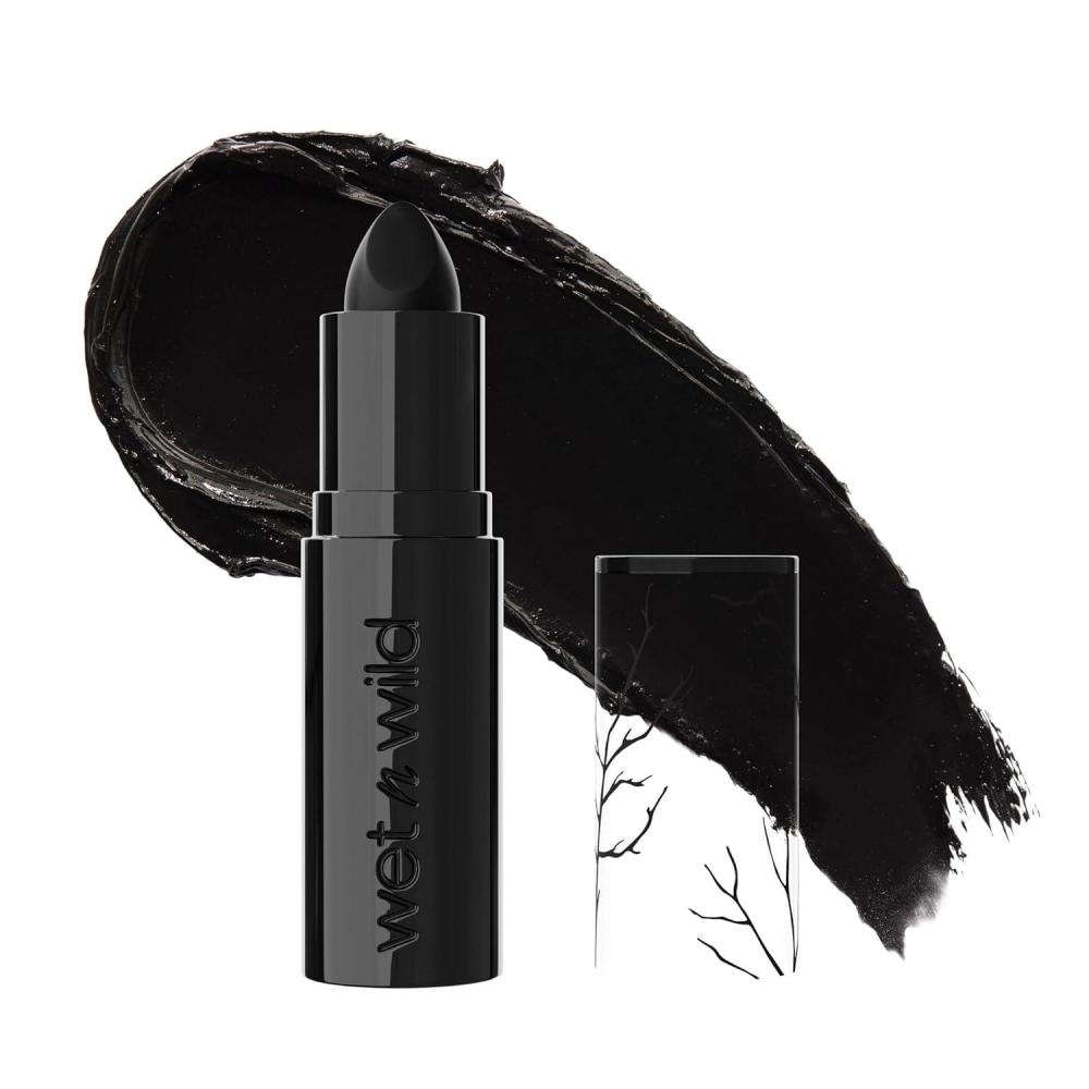 wet n wild Matte Lipstick – Eerie Onyx(Eerie Onyx)