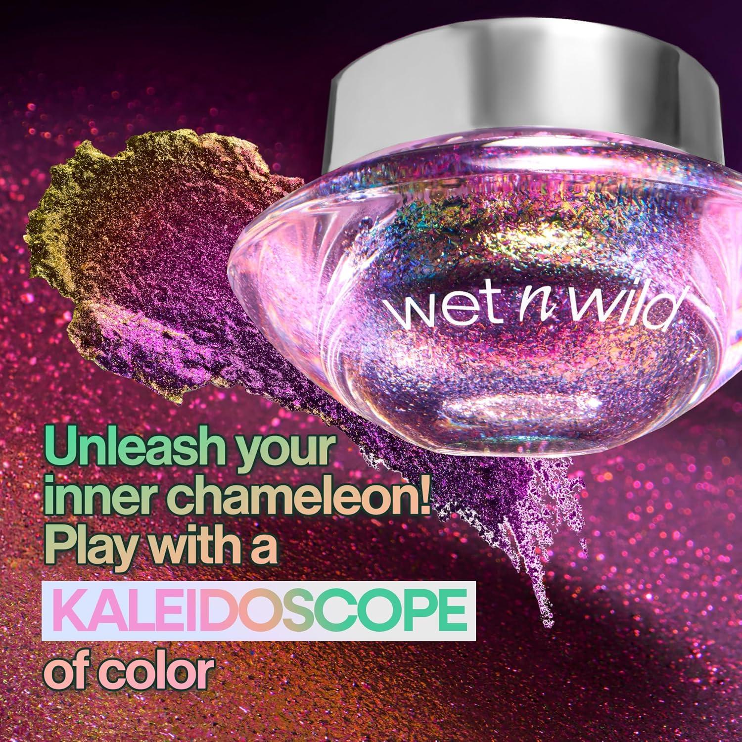 wet n wild Chameleon Chrome Eyeshadow Foil, Multi-Chromatic Light-Reflecting Pigments, Self-Adhering & High-Impact Color, Long-Lasting & Blendable Formula, Cruelty-Free & Vegan – Matrix Moves