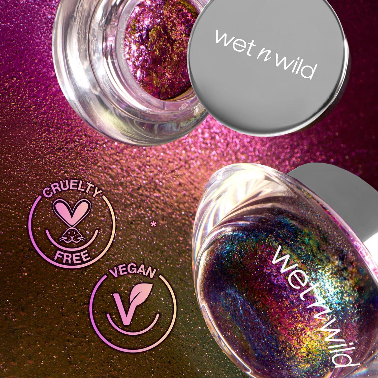 wet n wild Chameleon Chrome Eyeshadow Foil, Multi-Chromatic Light-Reflecting Pigments, Self-Adhering & High-Impact Color, Long-Lasting & Blendable Formula, Cruelty-Free & Vegan – Matrix Moves