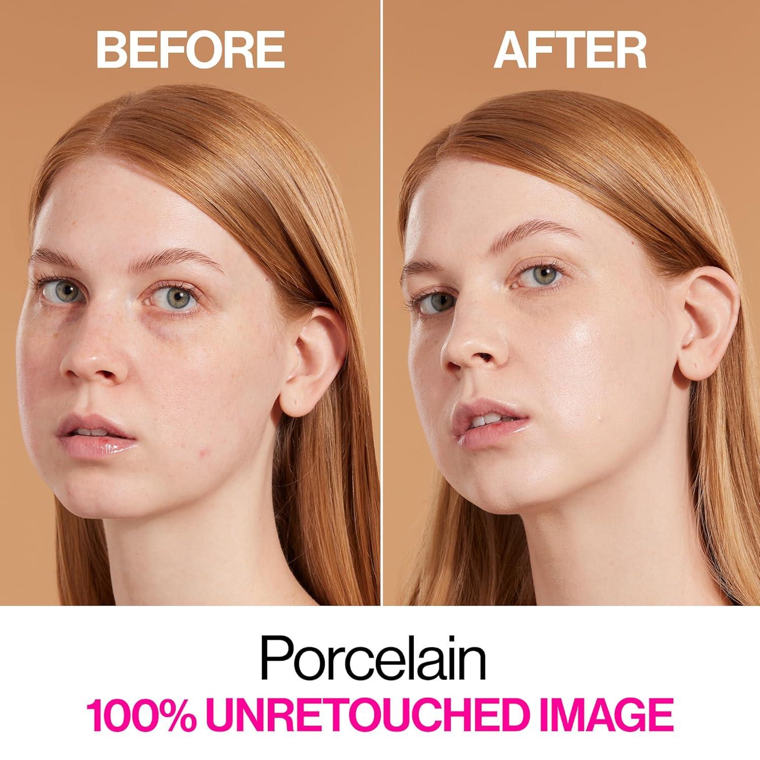 wet n wild Bare Focus Skin Tint, 5% Niacinamide Enriched, Buildable Sheer Lightweight Coverage, Natural Radiant Finish, Hyaluronic & Vitamin Hydration Boost, Cruelty-Free & Vegan – Fair Beige(Porcelain)