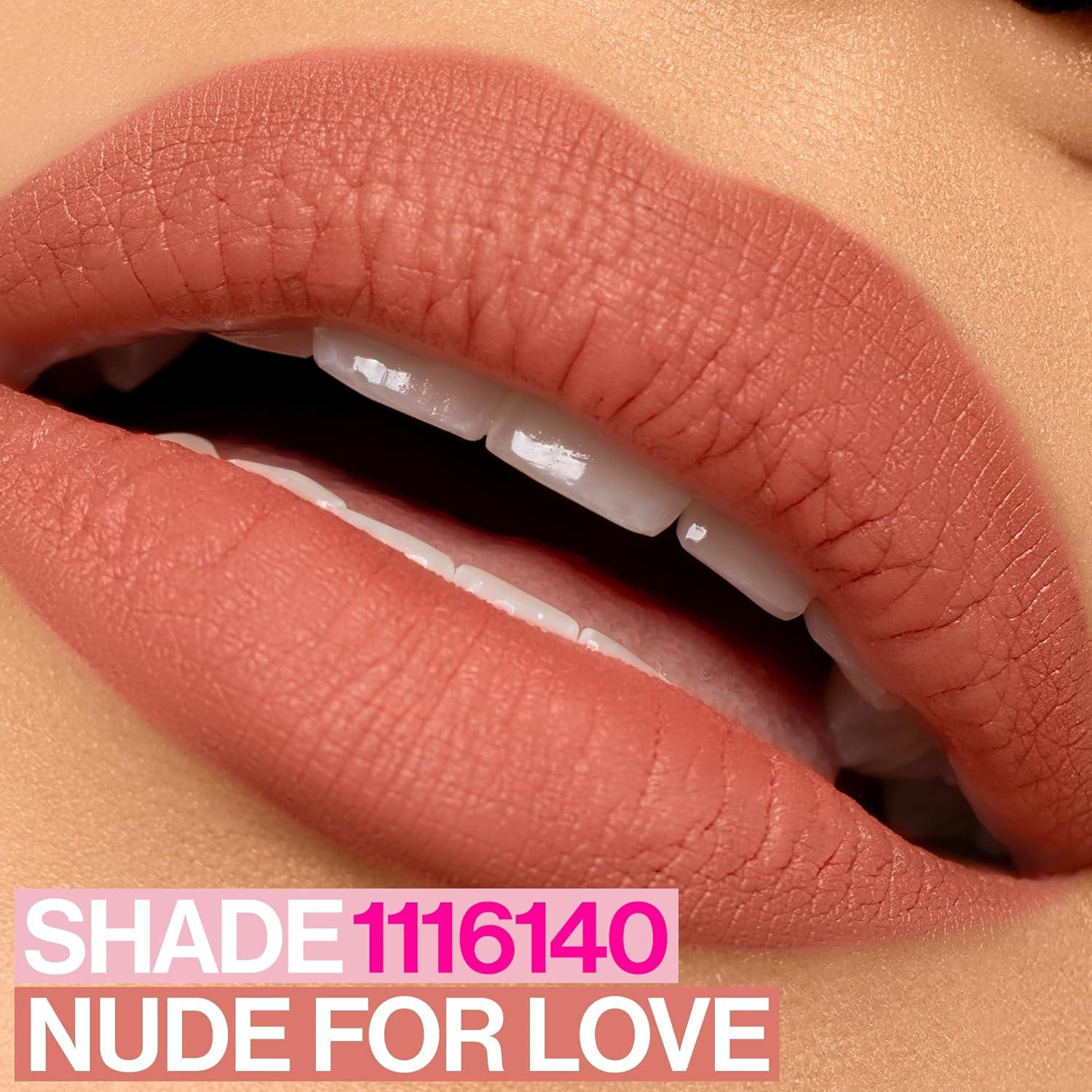 wet n wild Soft Blur Matte Lipstick, Velvety Semi-Sheer Buildable Color, Soft Matte Powdery Finish, Comfortable Wear, Vegan & Cruelty-Free – Apricot Smoothie(Nude for Love)