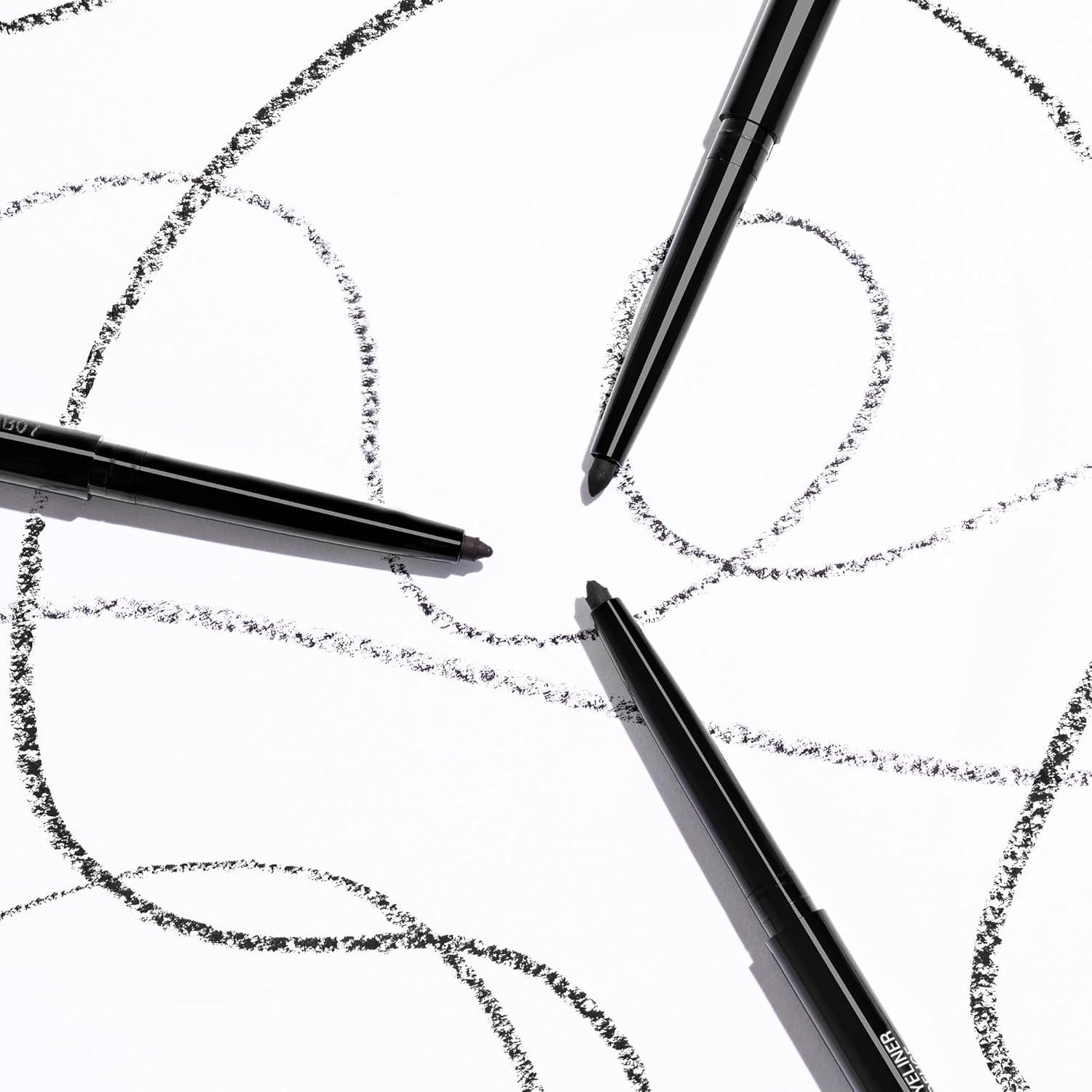 wet n wild Mega Last Breakup Proof Waterproof Retractable Gel Eyeliner – Ultra Pigmented 16-Hour Long Wear, Smudge Proof Satin Finish Formula, Cruelty-Free & Vegan – Charcoal(Black)